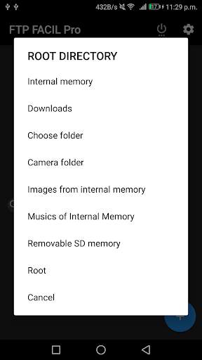WiFi FTP Easy Server Pro screenshot 5