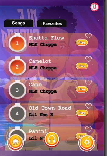 NLE - Choppa piano Tiles screenshot 2