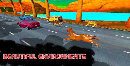 Heavy Traffic: Wild Animals Racing Simulator screenshot 4
