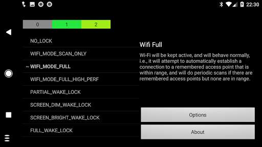 Wake Lock - PowerManager screenshot 5