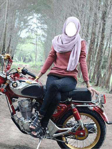 Bike Hijab Selfie Camera screenshot 3
