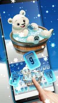 Klawiatura Cute Ice Bear screenshot 2