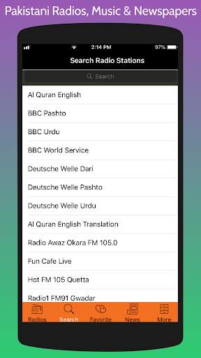 Pakistani Radios, Free Music & Pakistani Newspaper screenshot 4