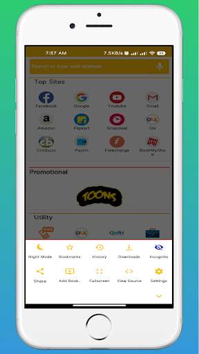 RTI Web Browser: Fast & Secure screenshot 7