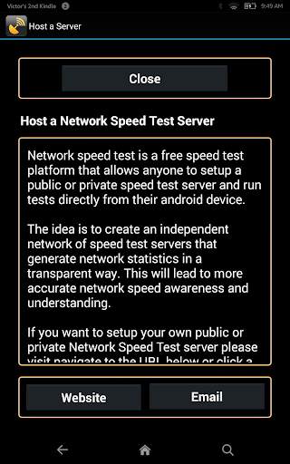 Network Speed Test (Lite) screenshot 8