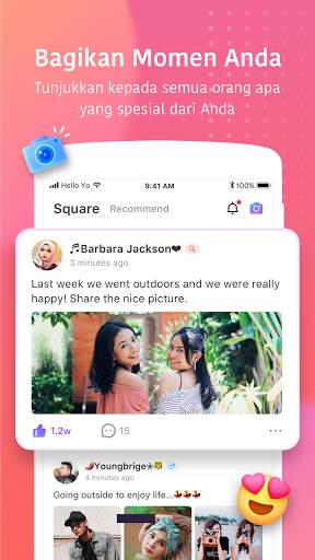 Hello Yo - Ruang Obrolan Grup screenshot 4