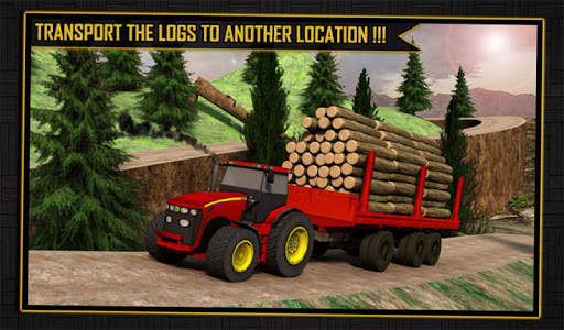 Log Transporter Tractor Crane screenshot 7