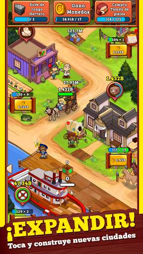 《Idle Frontier: Tap Tap Town》 screenshot 2