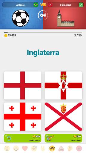 Bandeiras 2: Geografia Quiz screenshot 2