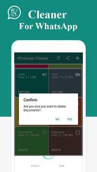 Cleaner for Whatsapp 2018 screenshot 5