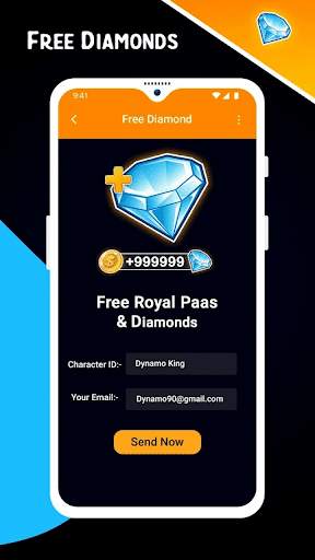 FREE DIAMOND 💎 AND ELITE PASS FOR FREE 🔥 FIRE скриншот 3