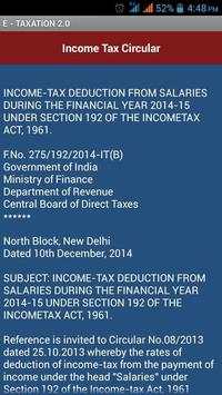E - Taxation screenshot 7