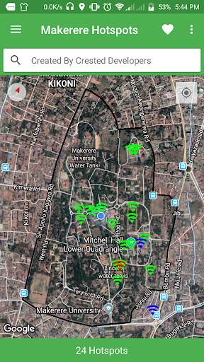 Makerere Hotspots : Free Wifi Internet 4 Students screenshot 2
