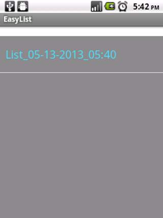 Easy Shopping List screenshot 2
