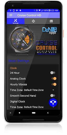 Cruise Control HD Watch Face Widget Live Wallpaper screenshot 4