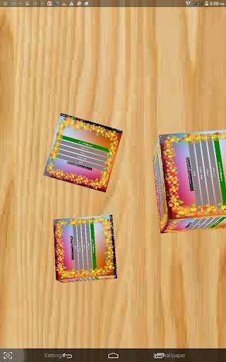 3D Photo Cube Live Wallpaper screenshot 16