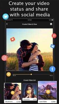 Lyrical Photo Video Maker- FullScreen Video Status screenshot 2