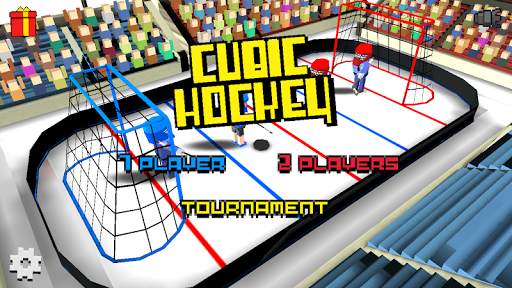 Cubic Hockey 3D screenshot 1