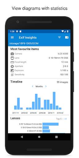Exif Insights - photo metadata viewer and analyzer screenshot 7