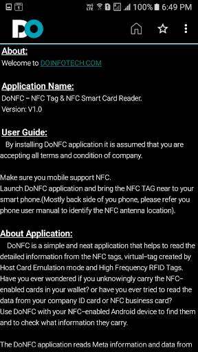 DoNfc - NFC Tag Reader & Creater App screenshot 5