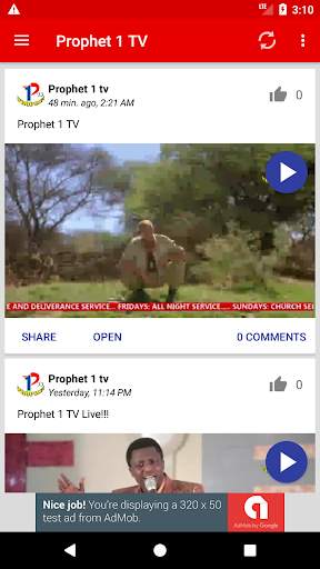 Prophet 1 TV - Rev. Dr. Ebenezer Opambour screenshot 3