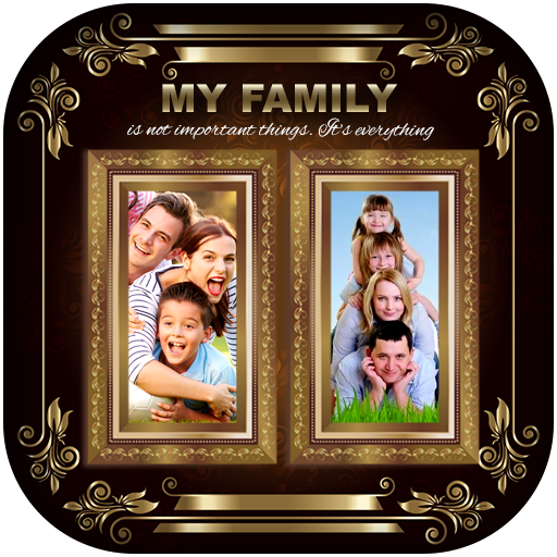 Family Dual Photo Frames icon