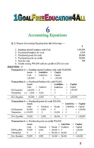 Account Class-11 Solutions (D K Goel) 2018 Part-1 screenshot 3