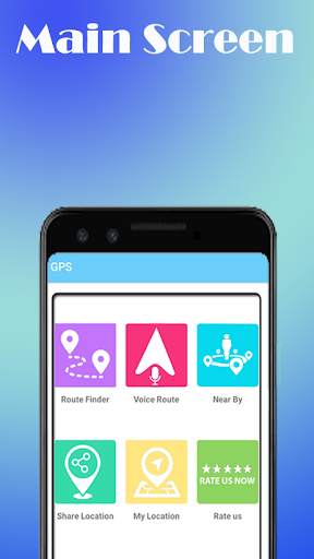 GPS  Voice Map , Navigation Driving Directions screenshot 1