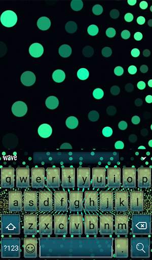 Green Disco Animated Keyboard  स्क्रीनशॉट 2