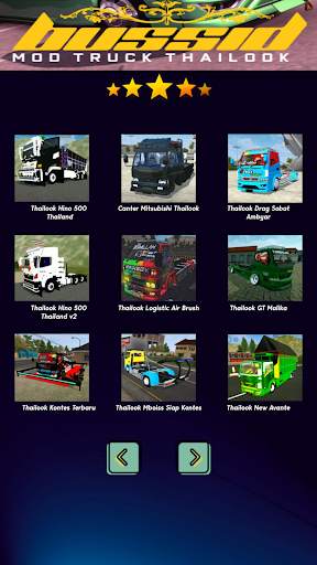 Bussid Mod Truk Thailook screenshot 6
