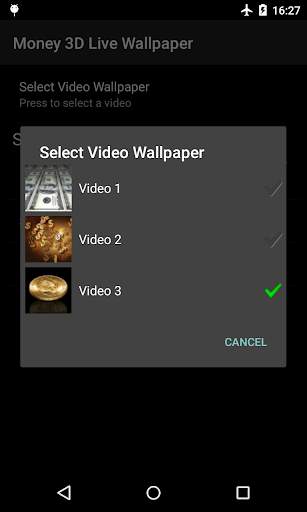 3D Money Video Live Wallpaper screenshot 8