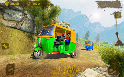 Offroad Tuk Tuk Auto Rickshaw Driving 2019 screenshot 1