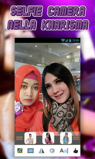 Selfie Camera Nella Kharisma 5 تصوير الشاشة