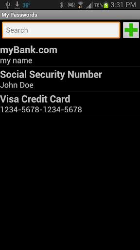 My Passwords screenshot 6