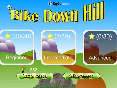 Bike Down Hill Free screenshot 8