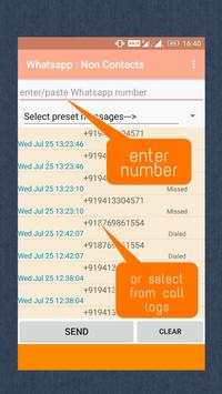 Unsaved Contacts whatsapp : without saving number screenshot 1