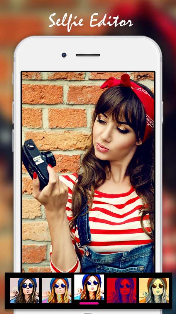 Selfie Editor : Photo Editor screenshot 1