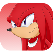 Knuckles Adventurer Sonic run icon