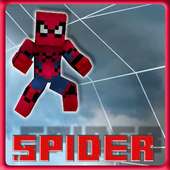 Spider mod for Minecraft logo