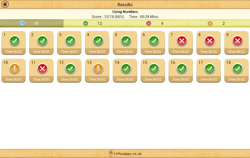 11+ Maths Practice Papers Lite screenshot 20