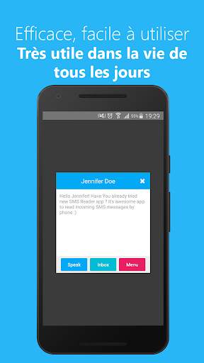 Lecteur de SMS screenshot 1