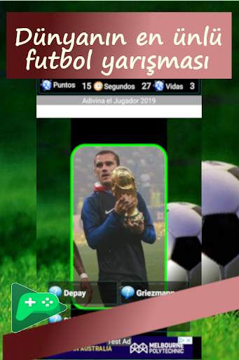 Futbol Oyuncular Sınav 2020 screenshot 1