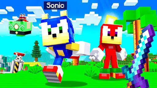Sonic 2 Mod for Minecraft PE screenshot 1