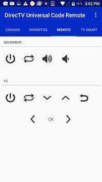 Control code for DirecTV 3 تصوير الشاشة