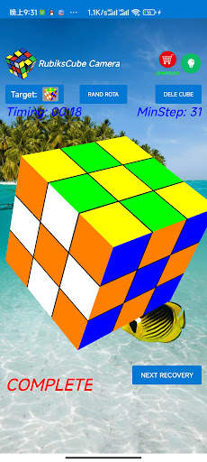 3DRubiksCube Camera Solver 3x3 screenshot 5