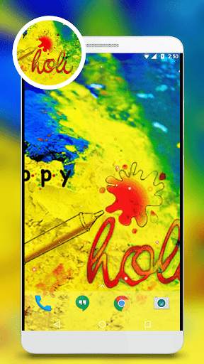 Colors in water - Holi Live wallpaper screenshot 7