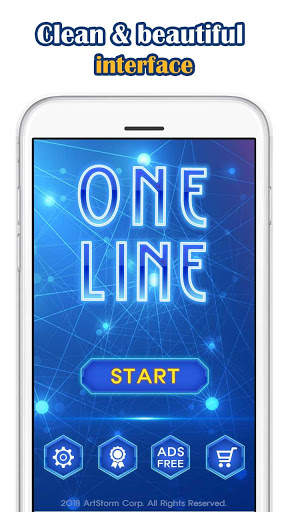 One Line Deluxe - one touch drawing puzzle स्क्रीनशॉट 1