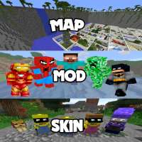 Maps Skins and Mods for Minecraft logo