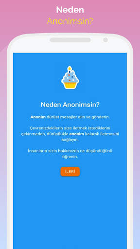 Anonimsin: Rastgele Sohbet & Sorular скриншот 6