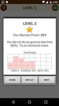 Memory Power Brain Puzzle Game screenshot 3